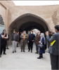 بازدید شهردار منطقه بافت تاریخی از عملیات مرمت بازار تاریخی قلعه محمود