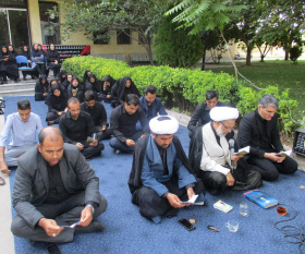 برگزاری مراسم قرائت پرفیض زیارت عاشورا در جهاددانشگاهی کرمان